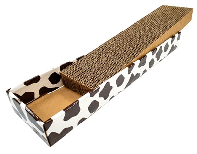 Croci – Griffoir pour chat – Planche en carton Vache – 48 x 12,5 x 5 cm - Caractéristiques