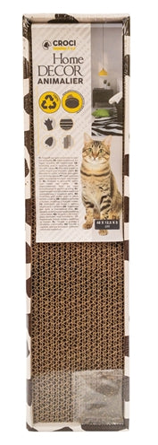 Croci Krabplank Homedecor Dierenprint Koe 48X12,5X5 Cm