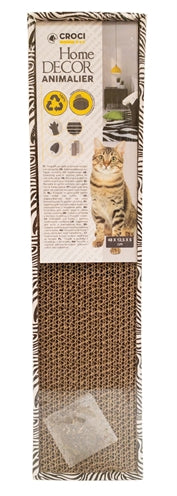 Croci Krabplank Homedecor Dierenprint Zebra 48X12,5X5 Cm