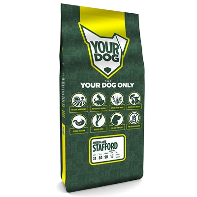Yourdog – Croquettes pour chien – Staffordshire Terrier Américain - Senior – 12 kg - Caractéristiques