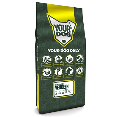 Yourdog – Croquettes pour chien – Grand Griffon Vendéen - Senior – 12 kg - Caractéristiques