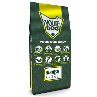 Yourdog – Croquettes pour chien – Markiesje (Épagneul nain hollandais) - Senior – 12 kg - Caractéristiques
