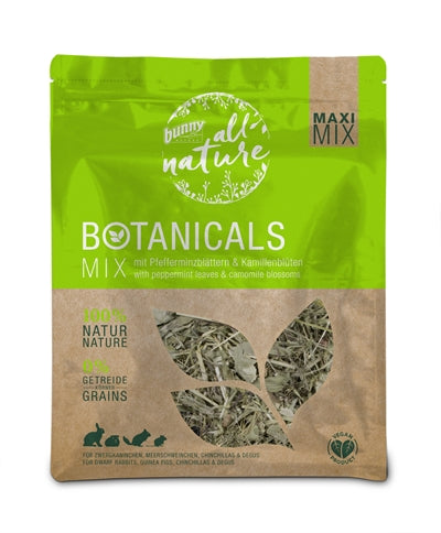 Bunny Nature – Friandises pour rongeur – Maxi Mix Menthe poivrée et Camomille – 400 g - Caractéristiques