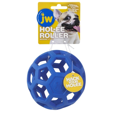 JW – Jouet pour chien – Balle ajourée Hol-Ee Roller – Coloris aléatoire - Caractéristiques