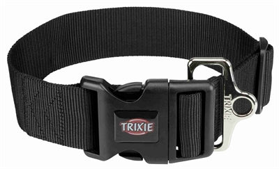 Trixie Halsband Hond Premium Zwart 40-60X5 Cm