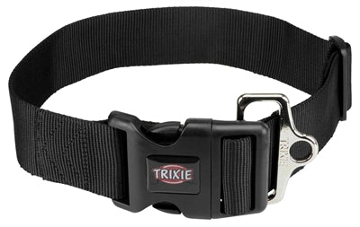 Trixie Halsband Hond Premium Zwart 40-60X5 Cm