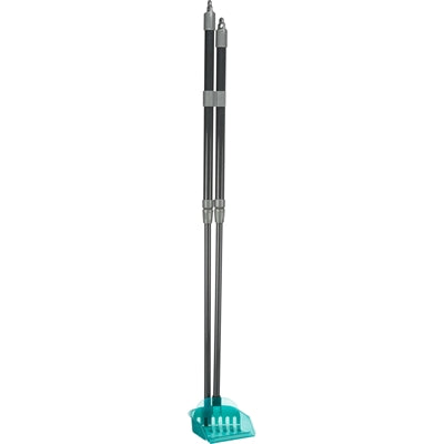 Trixie – Accessoire pour chien – Pelle avec râteau gris et bleu – 102 cm - Caractéristiques