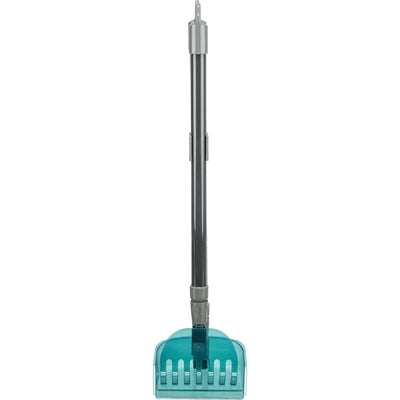 Trixie Vuilblik Met Hark Grijs / Blauw 57-102 Cm