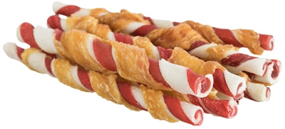 Trixie Denta Fun Barbecue Chicken Chewing Rolls 6X80 Gr 12 Cm