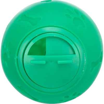 Trixie – Jouet pour chien – Balle à snacks en plastique vert – 11 cm - Caractéristiques