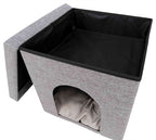 Trixie Poef Kattenmand Relax-Iglo Alois Grijs