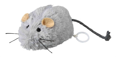 Trixie – Jouet pour chat – Souris en peluche vibrante avec herbe à chat – 8 cm - Caractéristiques