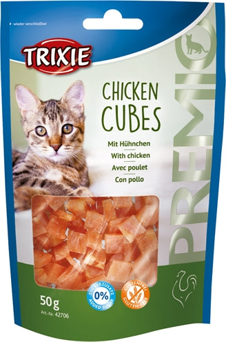 Trixie – Friandises pour chat – Cubes au Poulet – 50g - Caractéristiques