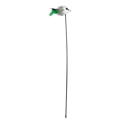 Trixie – Jouet pour chat – Baguette de jeu avec souris et herbe à chat – 50 cm - Caractéristiques