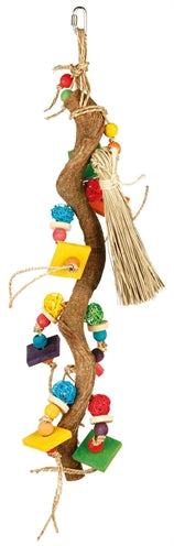 Trixie – Jouet naturel pour oiseau – Bois, Rotin et Jonc de mer – 56 cm - Caractéristiques