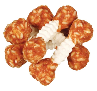 Trixie – Friandises pour chien – Haltères à mâcher au poulet Soin Dentaire – 100 g - Caractéristiques