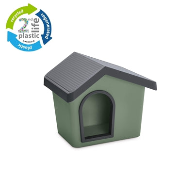 Imac – Maison pour chien et chat – Zeus 50 Second Life Recyclé Vert – 53 x 46 x 47,5 cm - Caractéristiques