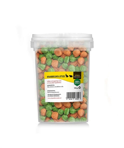 Utopia – Billes à grignoter pour rongeur – 100 % naturelles – 165 g - Caractéristiques