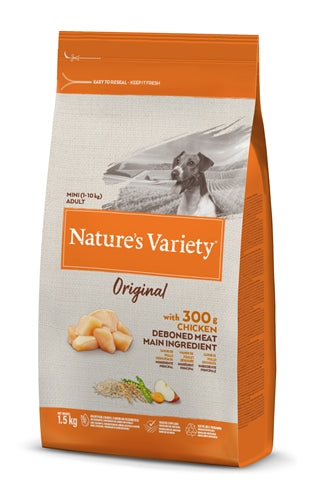 Nature's Variety – Croquettes pour chien – Adulte Petit - Poulet - Caractéristiques