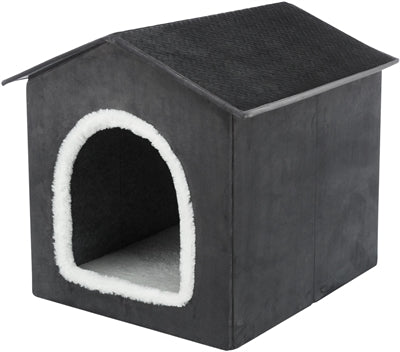 Trixie Hondenmand / Kattenmand Huis Livia Grijs / Wit 38X41X44 Cm