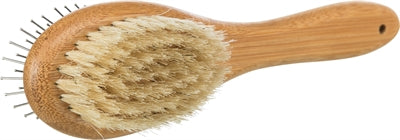 Trixie Borstel Dubbelzijdig Bamboe 22X6 Cm 2St