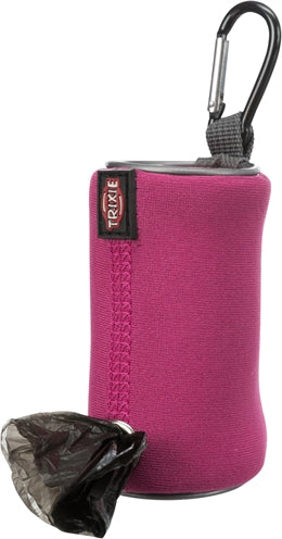 Trixie – Sac à déjections pour chien – Distributeur en néoprène avec 20 sacs – Assorti - Caractéristiques