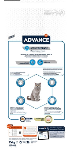 Advance Cat Sterilized Turkey 15 Kg