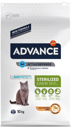 Advance – Croquettes pour chat – Junior - Stérilisé - Caractéristiques