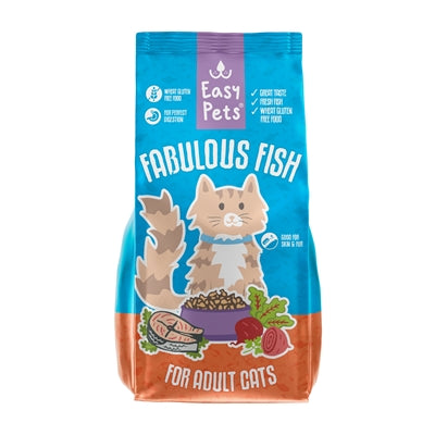 Easypets – Croquettes pour chat – Adulte au poisson – 1,5 kg - Caractéristiques