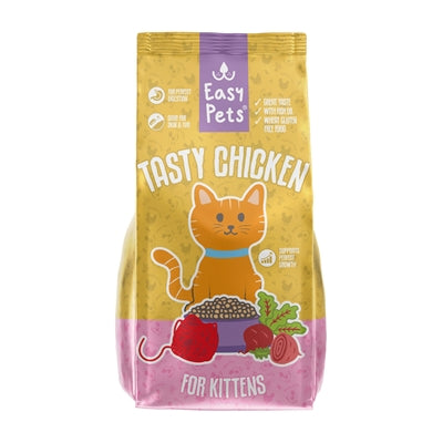 Easypets – Croquettes pour chat – Tasty Chicken pour chaton – 1,5 kg - Caractéristiques