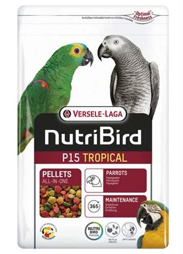 Nutribird P15 Tropical Onderhoudsvoeder 1 Kg