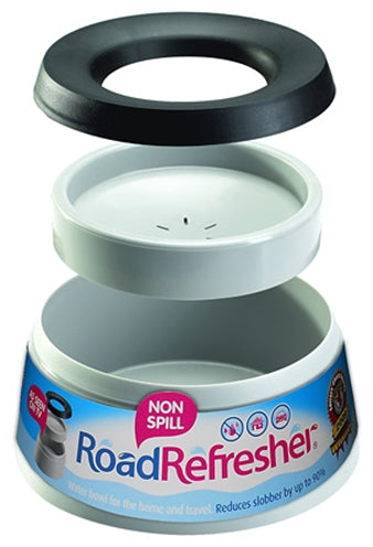Road Refresher Drinkbak Voor Onderweg Grijs Small 19X19X8,5 Cm