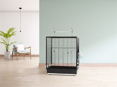 Savic – Cage pour oiseau – Primo 60 Open Empire noire – 80 cm - Caractéristiques