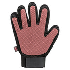 Trixie Vachtverzorgingshandschoen Mesh-Materiaal / Tpr Roze / Zwart