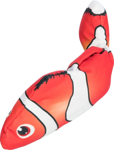 Trixie Spartel Vis Stof Catnip Oranje 26 Cm 4 St