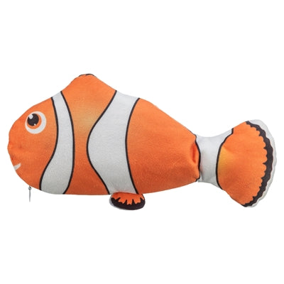 Trixie Spartel Vis Stof Catnip Oranje 26 Cm 4 St