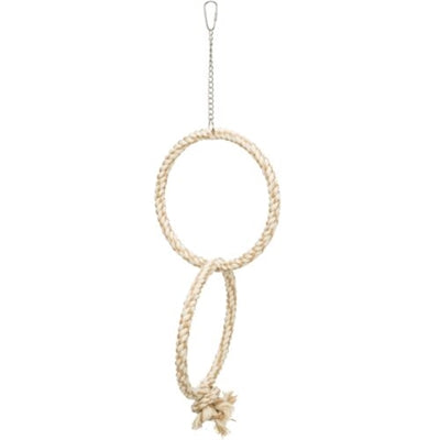 Trixie – Accessoire pour Oiseau – Double Anneau de Corde – Coton – 16 cm - Caractéristiques
