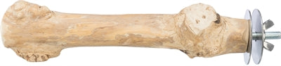 Trixie – Accessoire pour Oiseau – Perchoir à Vis – Bois de Caféier – 20 x 2-3 cm - Caractéristiques
