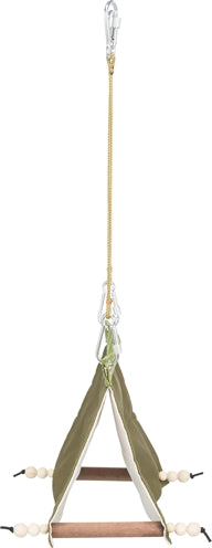 Trixie Vogeltent Hangend Katoen Groen 16X18X20 Cm