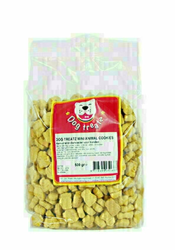 Dog Treatz – Friandises pour chien – Mini Animal Cookies – 500 g - Caractéristiques