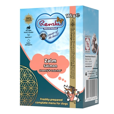 Renske – Aliment humide pour chien – Multipack Repas Frais Préparé au Saumon Sans Céréales – 4,44 kg - Caractéristiques