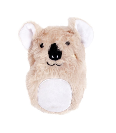 Fofos – Jouet pour chiot – Petit animal en peluche Koala, Hamster ou Souris – 21,5x14 cm - l'unité - Coloris aléatoire - Caractéristiques