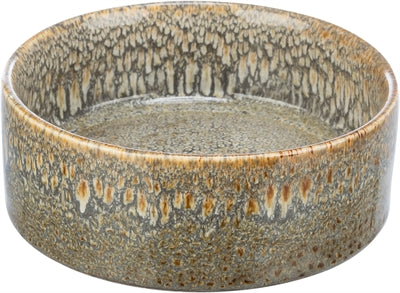 Trixie Voerbak / Drinkbak Keramiek Bruin 16X16 Cm 900 Ml