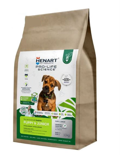 Henart – Croquettes pour chien – Insectes à base de vers de farine pour chiot & junior - Caractéristiques
