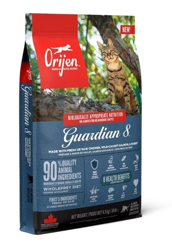 Orijen – Croquettes pour chat – Chat Adulte - Guardian 8 - Caractéristiques