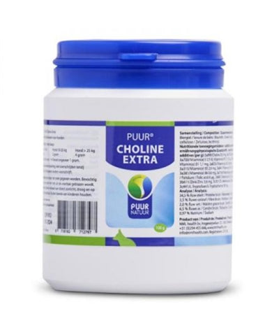 Puur – Complément alimentaire pour chien senior – Choline Extra (Stress) – 100 g - Caractéristiques