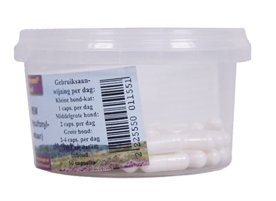 Dierendrogist – Liberté de Mouvement – Complément alimentaire pour chien et chat – 50 capsules - Caractéristiques