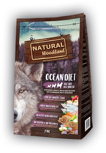 Natural Woodland – Croquettes pour chien – Ocean Diet – 2 kg - Caractéristiques