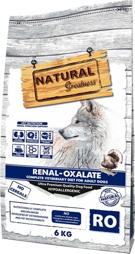 Natural Greatness Veterinary Diet Dog Renal Oxalate Complete 2 Kg