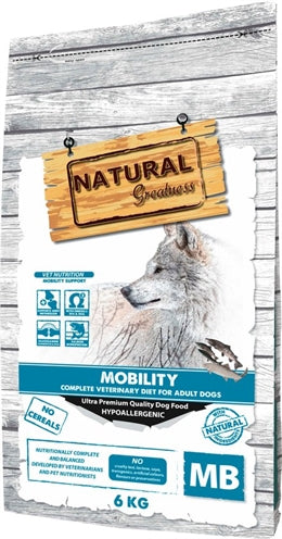 Natural Greatness – Croquettes pour chien – Veterinary Diet Mobility Complete – 6 kg - Caractéristiques